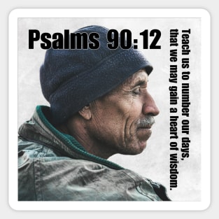 Psalms 90:12 Sticker